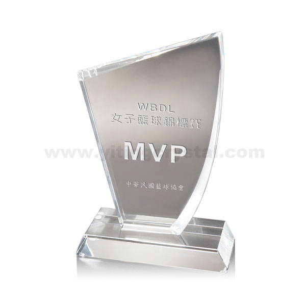 水晶獎牌-B21008