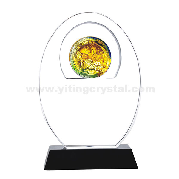 水晶獎牌-典範-壓型玻璃