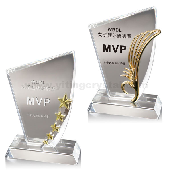 水晶獎牌-B23028