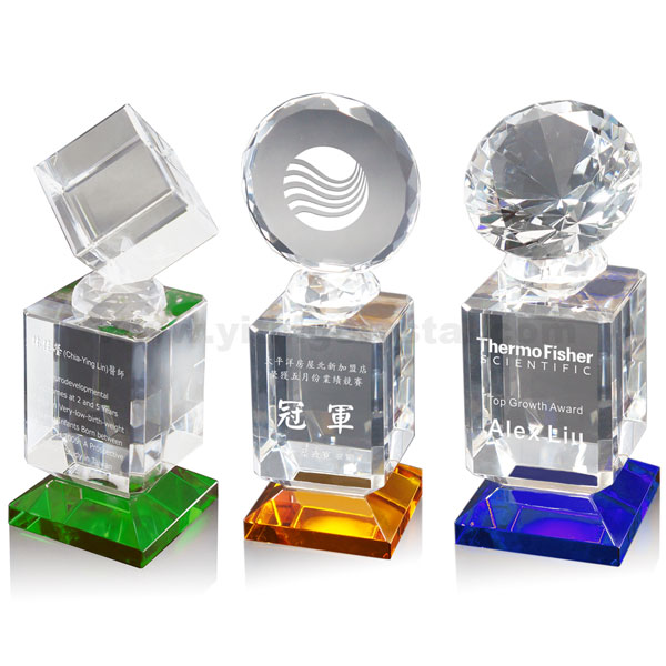 水晶獎盃-B23127