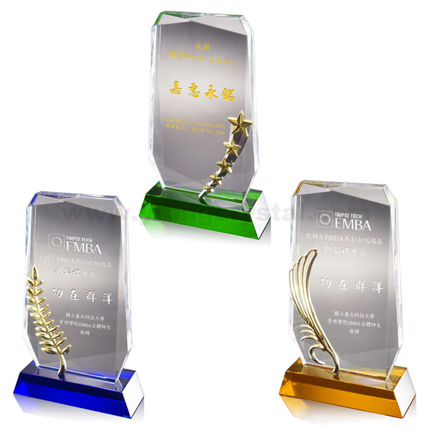水晶獎牌-B23129