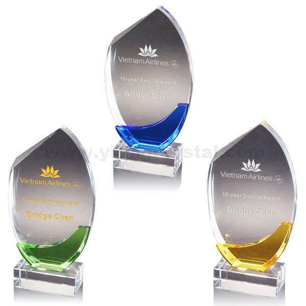 水晶獎牌-B23130